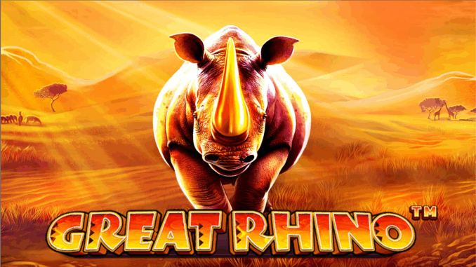 Great Rhino Afrika'nın Ortasında Para Peşinde